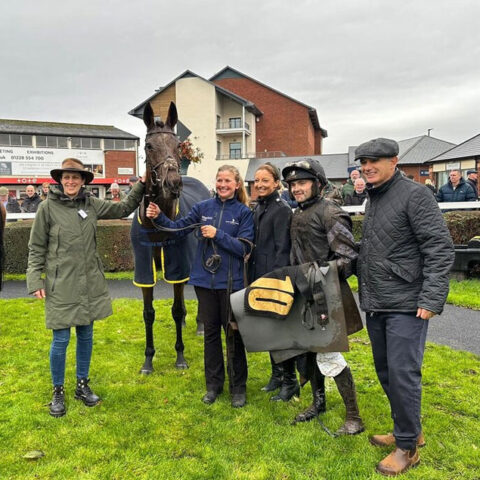 Mellificent wins on hurdling debut - O'Neill Racing