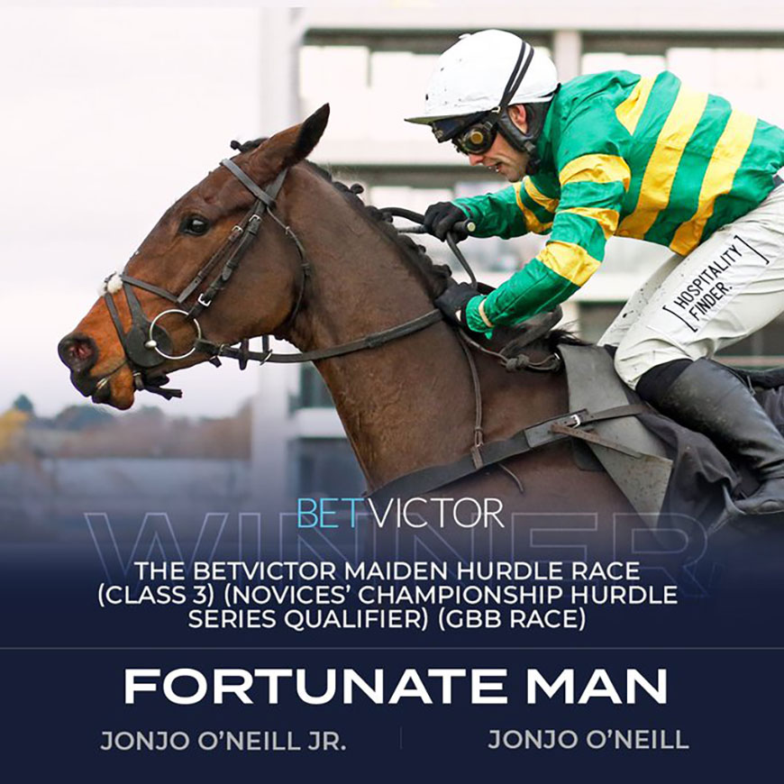 Fortunate Man impresses at Newbury | Race Updates | O'Neill Racing