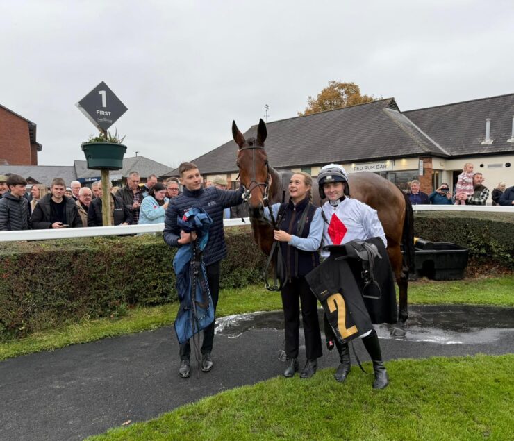 O'Neill Racing - Bill Joyce makes the perfect start over hurdles at Carlisle