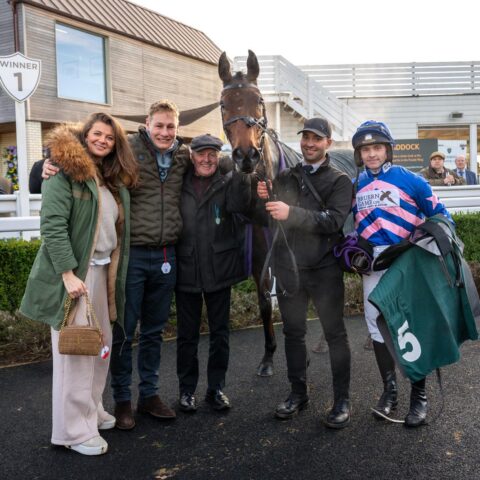 Noonetellsmenothin wins on hurdle debut at Catterick - O'Neill Racing