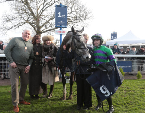 Rukaana is the first National Hunt winner of 2026 with victory at Windsor - O'Neill Racing
