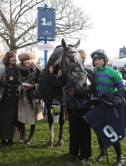 Rukaana is the first National Hunt winner of 2026 with victory at Windsor - O'Neill Racing