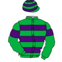 Rukaana is the first National Hunt winner of 2026 with victory at Windsor - silk