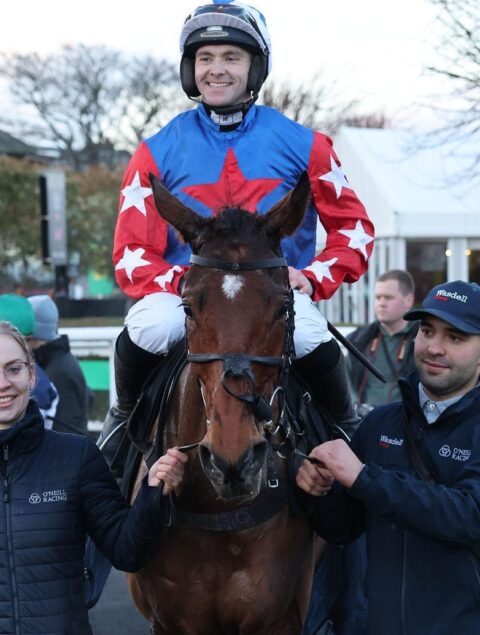 Dearkeithandkaty wins at Musselburgh to bring up a landmark for Jonjo Jr. - O'Neill Racing